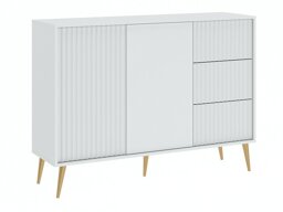 Ladekast Cirferi 101 (Wit + Gouden)