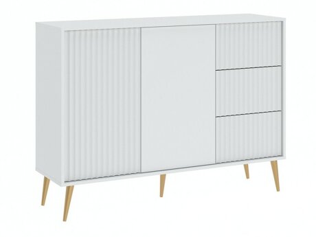 Ladekast Cirferi 101 (Wit + Gouden)