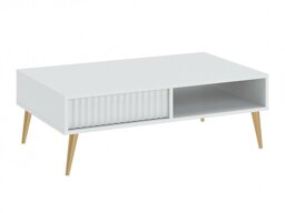 Salontafel Cirferi 103 (Wit + Gouden)
