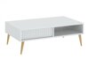 Sofabord Cirferi 103 (Hvid + Gylden)