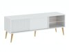 TV-meubel Cirferi 104 (Wit + Gouden)