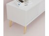 TV-meubel Cirferi 105 (Wit + Gouden)