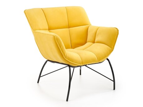 Fauteuil Houston 1485 (Jaune + Noir)