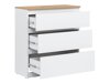 Ladekast Catelbi 101 (Wit + Eiken)
