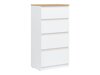 Ladekast Catelbi 103 (Wit + Eiken)