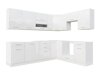 Модулен кухненски комплект Tiffa White 149