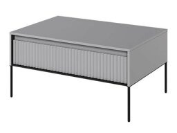 Salontafel Fernolu 110 (Grijs + Zwart)