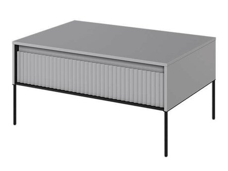 Salontafel Fernolu 110 (Grijs + Zwart)