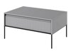Salontafel Fernolu 110 (Grijs + Zwart)