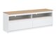 TV-meubel Catelbi 100 (Wit + Eiken)