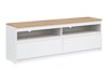 TV-meubel Catelbi 100 (Wit + Eiken)