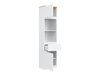 Boekenkast Orlando 225 (Wit + Eiken)