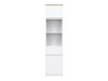 Boekenkast Orlando 225 (Wit + Eiken)