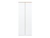 Kledingkast Catelbi 107 (Wit + Eiken)