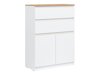 Ladekast Catelbi 104 (Wit + Eiken)