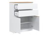 Ladekast Catelbi 104 (Wit + Eiken)