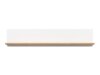 Wandplank Catelbi 110 (Wit + Eiken)