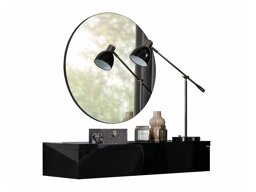 Kaptafel Delpher I (Zwart + Glanzend zwart)