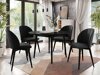 Stoel Racine 104 (Zwart + Magic Velvet 2219)
