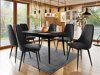 Stoel Racine 112 (Zwart + Magic Velvet 2219)