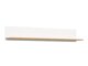 Wandplank Catelbi 111 (Wit + Eiken)