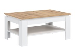 Măsuță de cafea Catelbi 115 (Alb + Stejar)