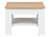 Salontafel Catelbi 114 (Wit + Eiken)