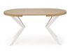 Tafel Houston 1495 (Gouden eik + Wit)