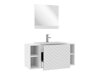 Ensemble de salle de bain Comfivo Delphinus IX (Blanc)