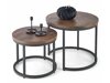 Salontafel set Houston 951 (Moer + Zwart)