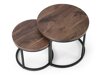 Salontafel set Houston 951 (Moer + Zwart)