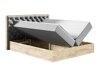Boxspring Navis I (Wotan eik + Faro 16)