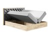 Boxspring Navis I (Wotan eik + Faro 4)