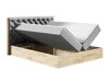 Boxspring Navis I (Wotan eik + Faro 4)