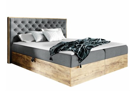 Boxspring Navis I (Wotan eik + Faro 4)