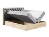 Boxspring Navis I (Wotan eik + Faro 4)