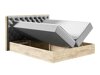 Boxspring Navis I (Wotan eik + Faro 5)