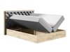 Boxspring Navis I (Wotan eik + Faro 5)