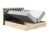 Boxspring Navis I (Wotan eik + Faro 7)
