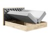 Boxspring Navis I (Wotan eik + Faro 7)