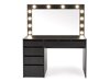 Sminkebord Houston 1504 (Sort)