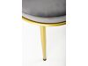 Scaun Houston 1506 (Gri + Auriu)