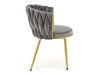Scaun Houston 1506 (Gri + Auriu)