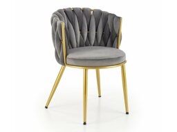 Stoel Houston 1506 (Grijs + Gouden)