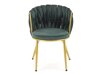Stoel Houston 1506 (Groen + Gouden)
