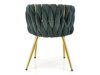 Stoel Houston 1506 (Groen + Gouden)