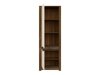 Boekenkast Ophevaru 106 (Glanzend crème + April eiken)