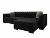 Chesterfield hoekbank Comfivo 252 (Magic Velvet 2219 + Magic Velvet 2217)