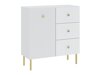 Commode Etliva 100 (Blanc + Doré)