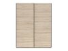Garderobeskab Livevaro 117 (Sonoma eg)